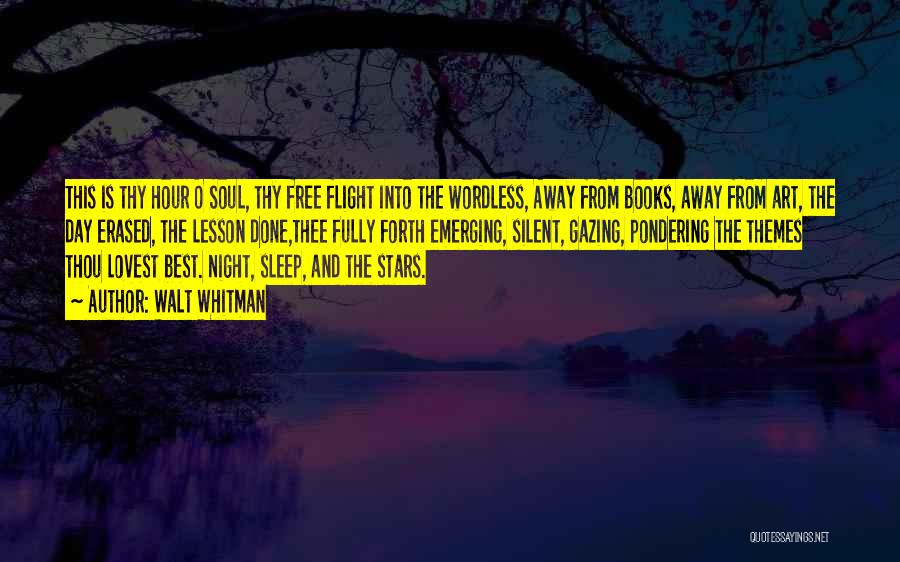 Silent Night Quotes By Walt Whitman