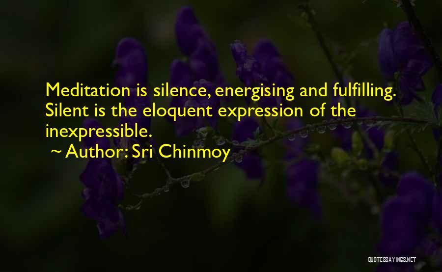 Silent Quotes By Sri Chinmoy