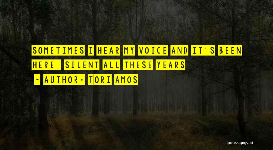 Silent Quotes By Tori Amos