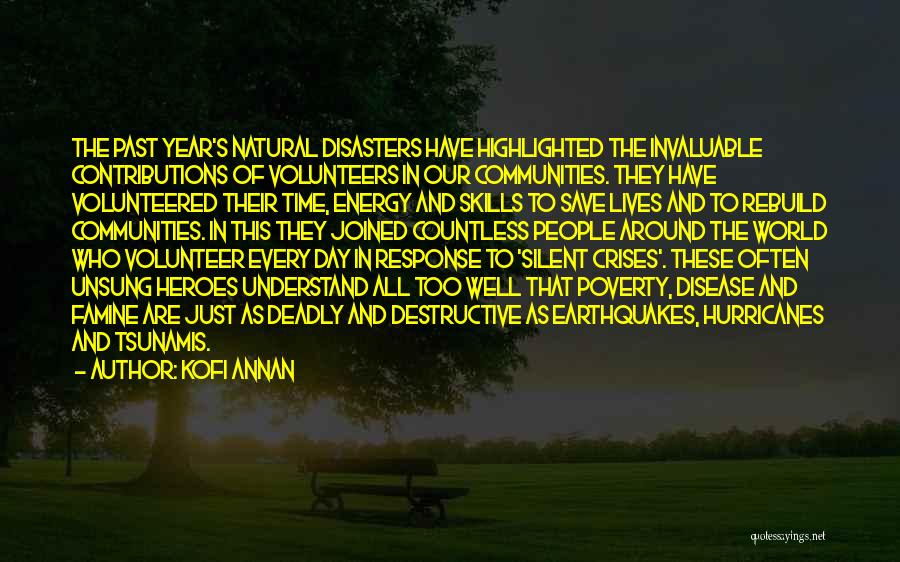 Silent Response Quotes By Kofi Annan