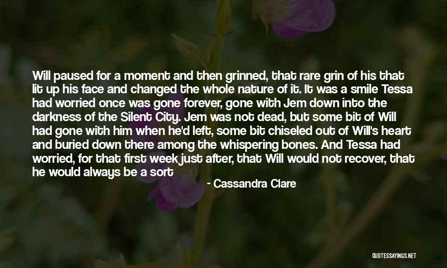 Silent Smile Quotes By Cassandra Clare Silent Smile Quotes By Cassandra Clare