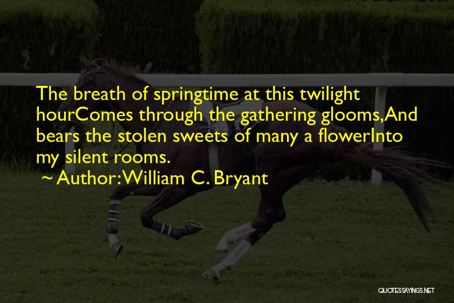 Silent Spring Quotes By William C. Bryant