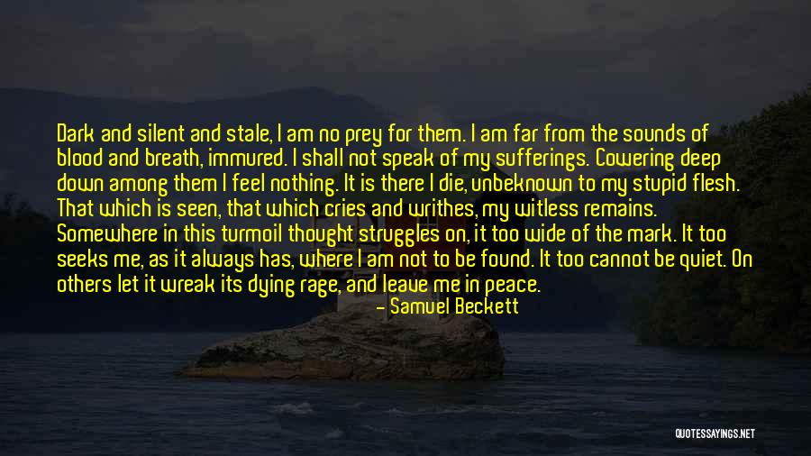 Silent Struggles Quotes By Samuel Beckett Silent Struggles Quotes By Samuel Beckett