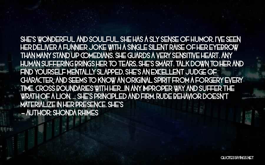 Silent Suffering Quotes By Shonda Rhimes