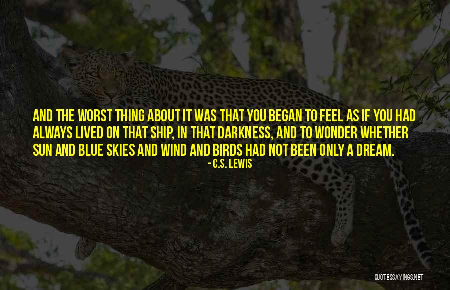 Silent Thunder Order Quotes By C.S. Lewis