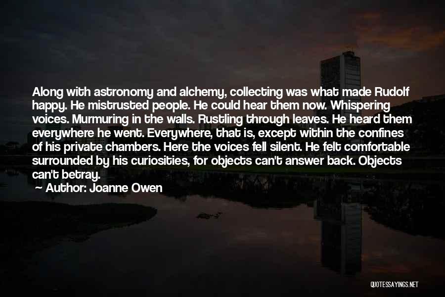 Silent Voices Quotes By Joanne Owen