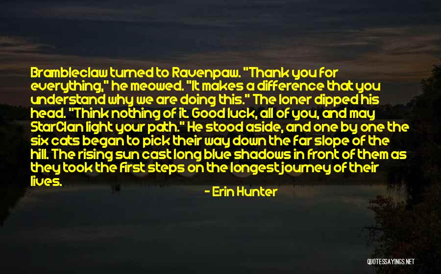 Silently Leadership Quotes By Erin Hunter Silently Leadership Quotes By Erin Hunter