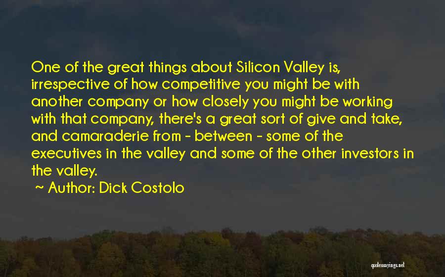 Silicon Quotes By Dick Costolo