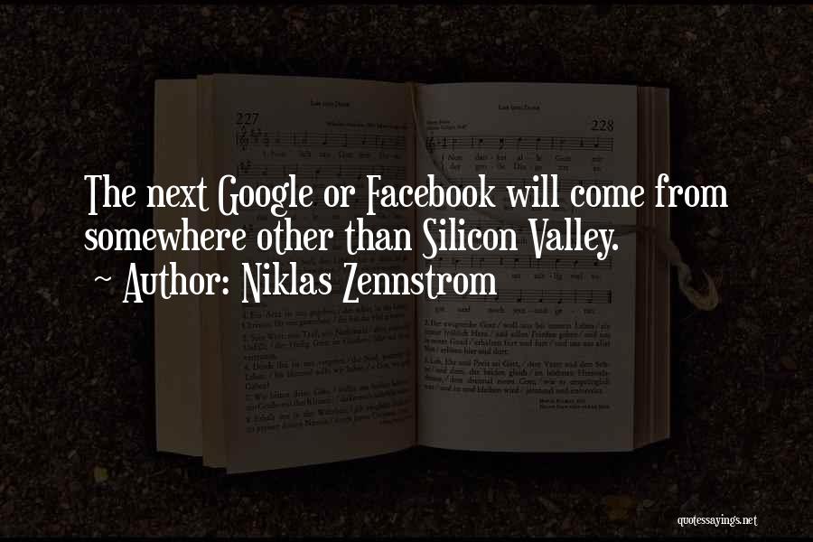 Silicon Quotes By Niklas Zennstrom