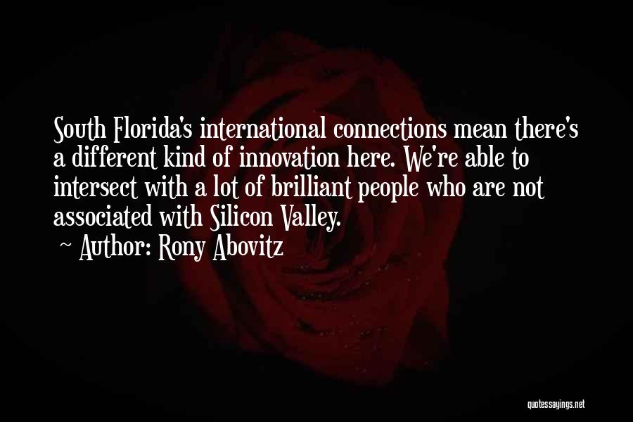 Silicon Quotes By Rony Abovitz
