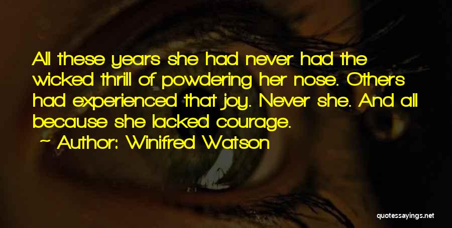 Silkfred Account Quotes By Winifred Watson