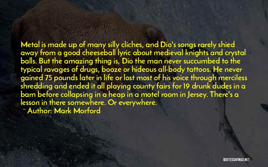 Silly Songs Quotes By Mark Morford