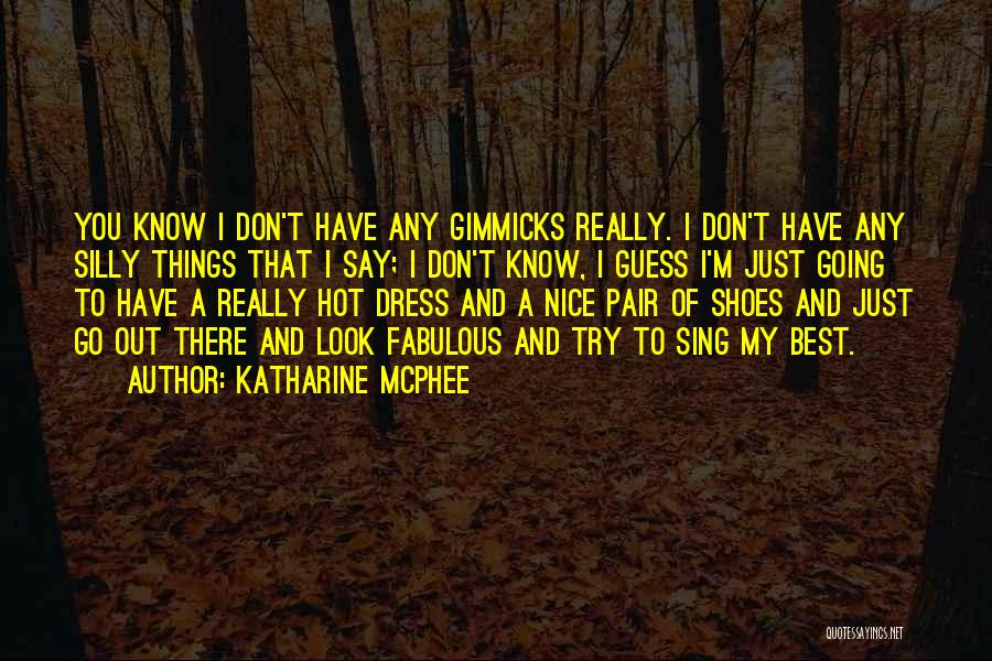 Silly Things Quotes By Katharine McPhee