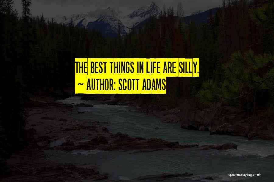 Silly Things Quotes By Scott Adams