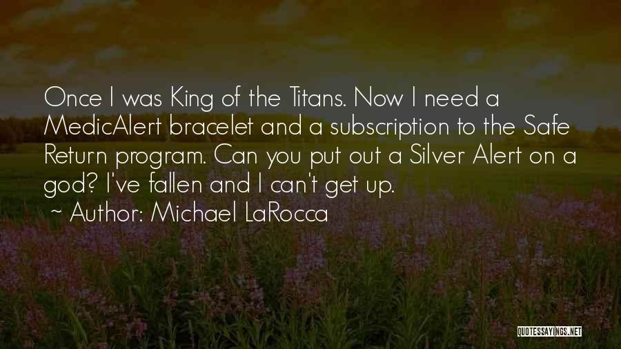 Silver Bracelet Quotes By Michael LaRocca