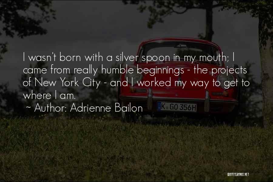 Silver Spoon Quotes By Adrienne Bailon