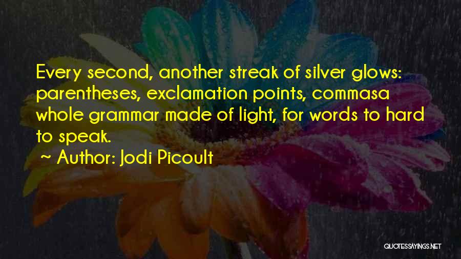 Silver Streak Quotes By Jodi Picoult