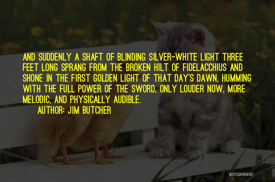 Silver Sword Quotes By Jim Butcher