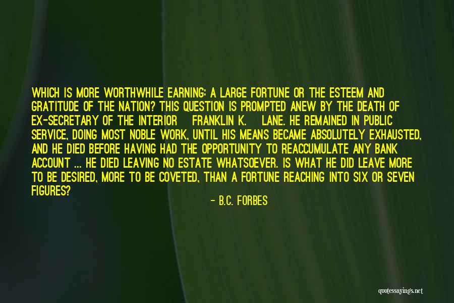 Silverbush Jeff Quotes By B.C. Forbes Silverbush Jeff Quotes By B.C. Forbes