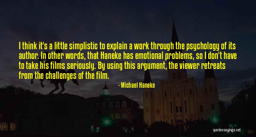 Silviu Predoiu Quotes By Michael Haneke Silviu Predoiu Quotes By Michael Haneke