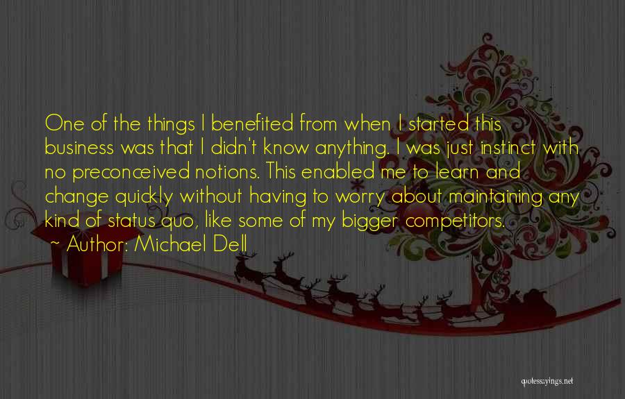 Simarded Quotes By Michael Dell