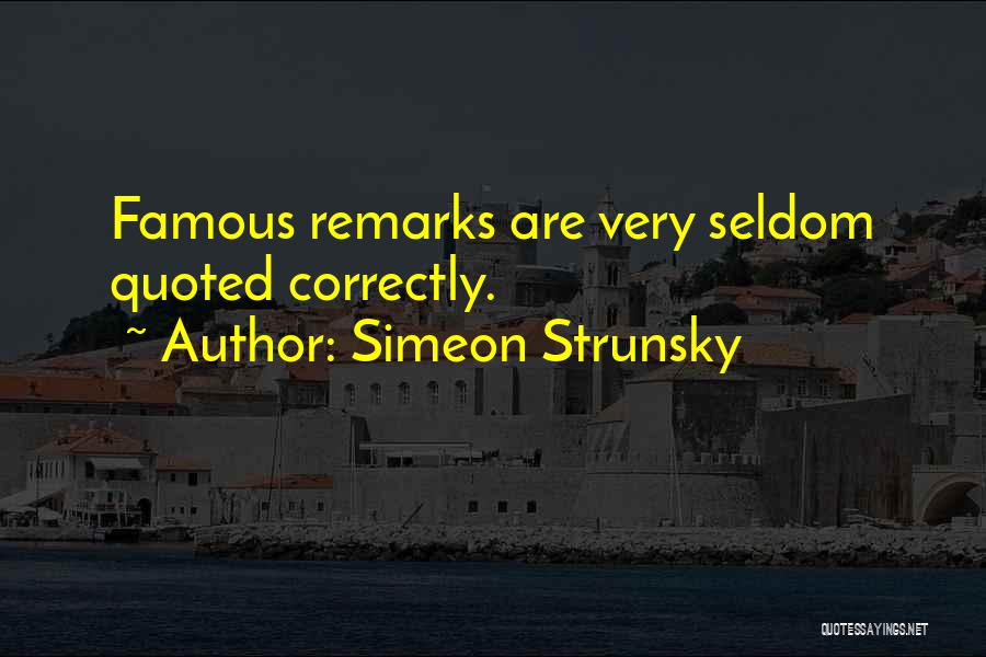 Simeon Strunsky Quotes 601177