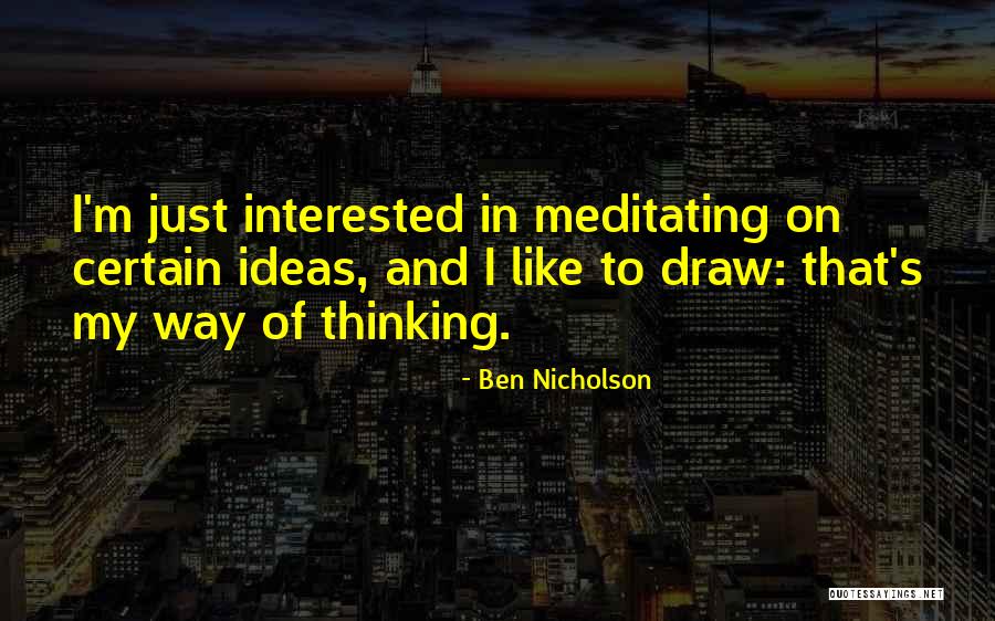 Simeoni Arti Quotes By Ben Nicholson Simeoni Arti Quotes By Ben Nicholson