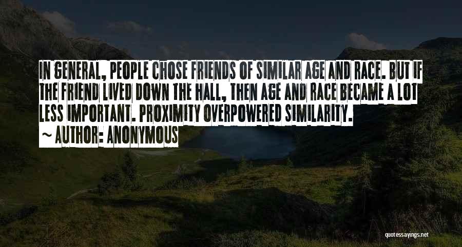 Similar Friends Quotes By Anonymous