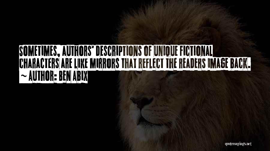 Similarities In Literature Quotes By Ben Abix