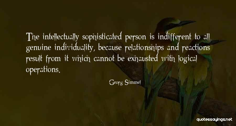 Simmel Quotes By Georg Simmel