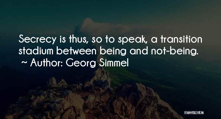 Simmel Quotes By Georg Simmel