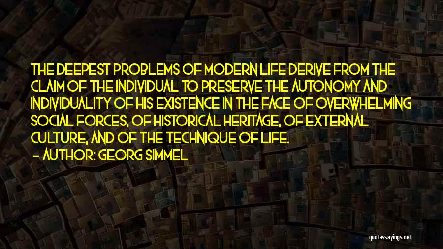 Simmel Quotes By Georg Simmel