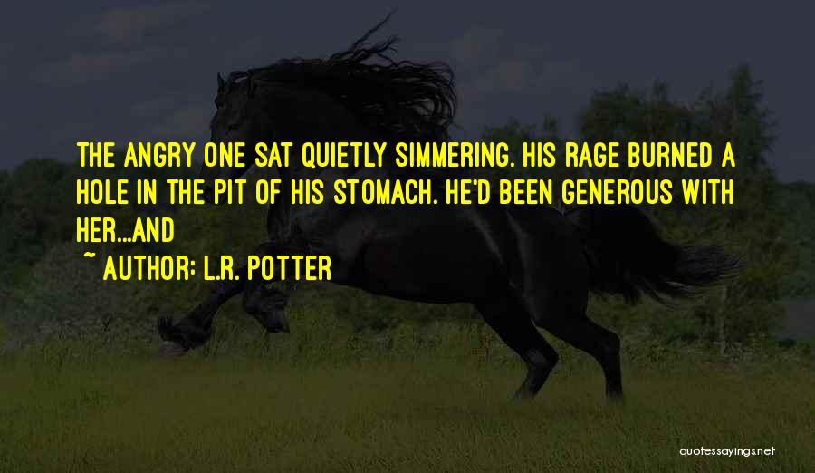 Simmering Quotes By L.R. Potter