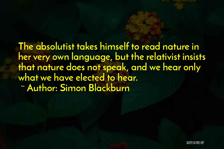 Simon Blackburn Quotes 1307704