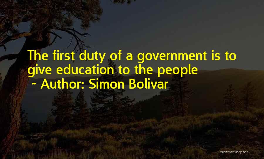 Simon Bolivar Quotes 1401807