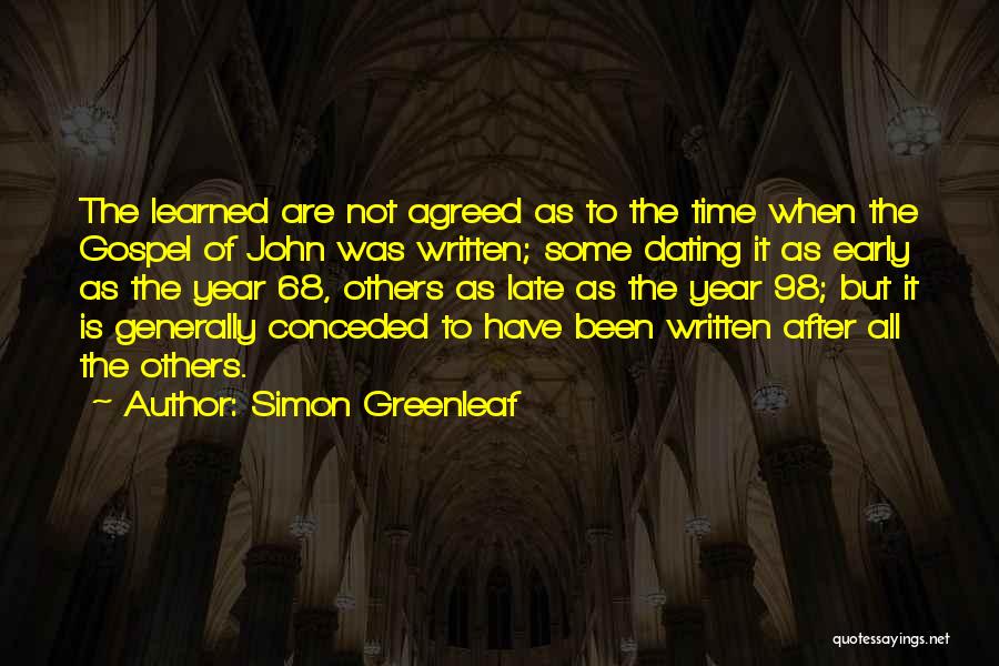Simon Greenleaf Quotes 545167