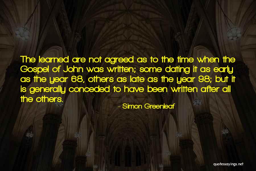 Simon Greenleaf Quotes 545167