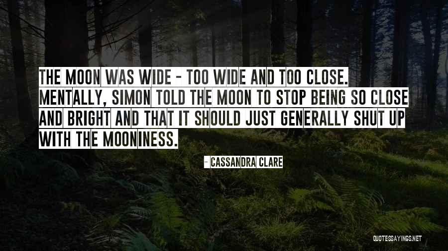 Simon Moon Quotes By Cassandra Clare Simon Moon Quotes By Cassandra Clare