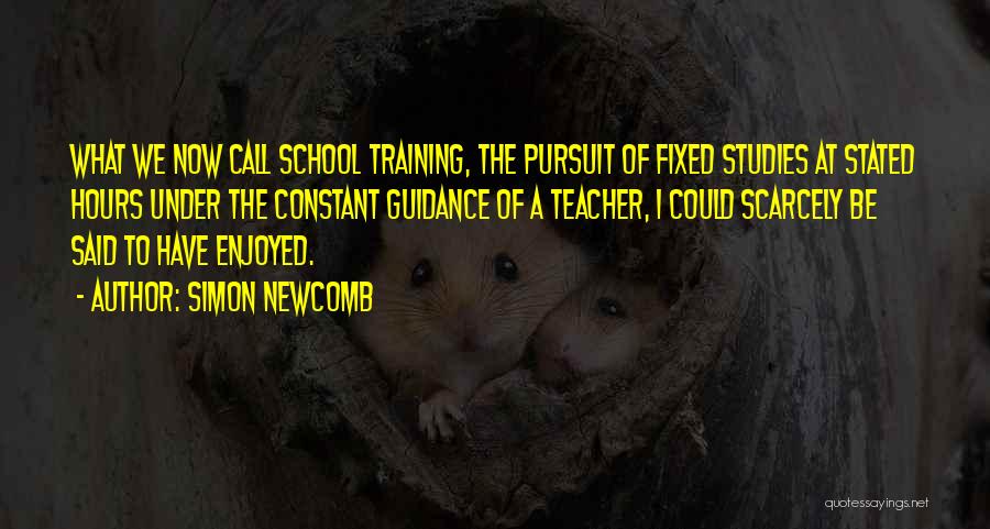 Simon Newcomb Quotes 1557696