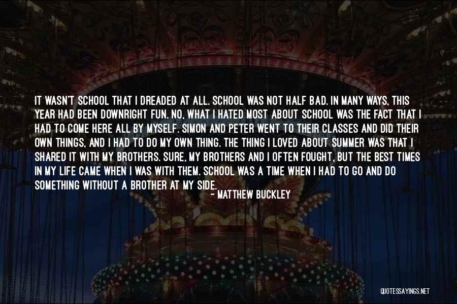 Simon Peter Quotes By Matthew Buckley