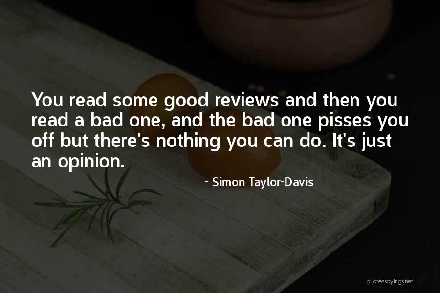 Simon Taylor-Davis Quotes 1803747