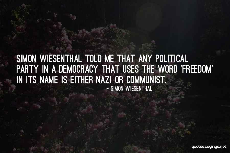 Simon Wiesenthal Quotes 1216188