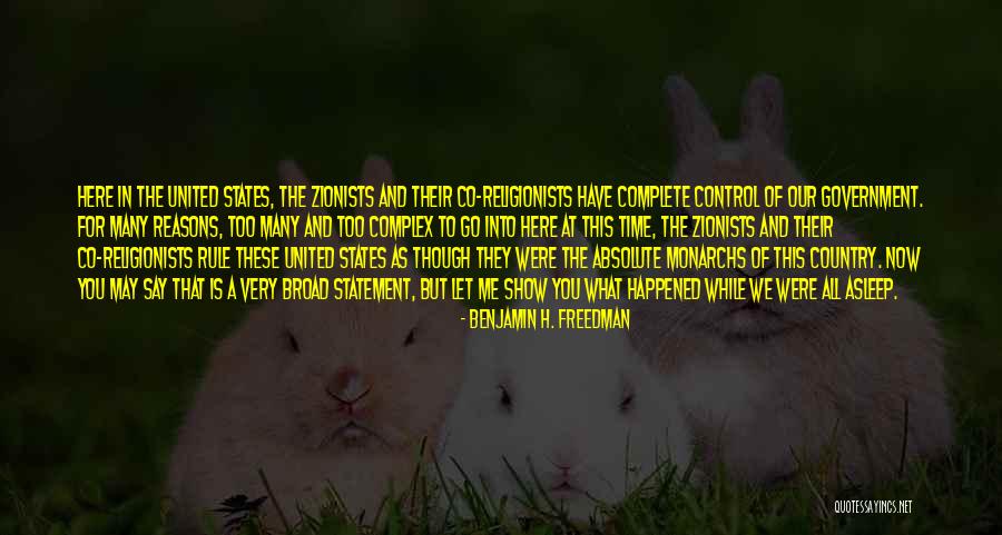 Simonaitis Chicago Quotes By Benjamin H. Freedman Simonaitis Chicago Quotes By Benjamin H. Freedman