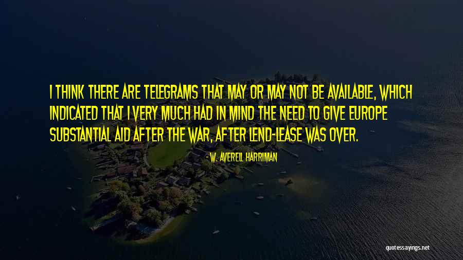 Simonia Quotes By W. Averell Harriman