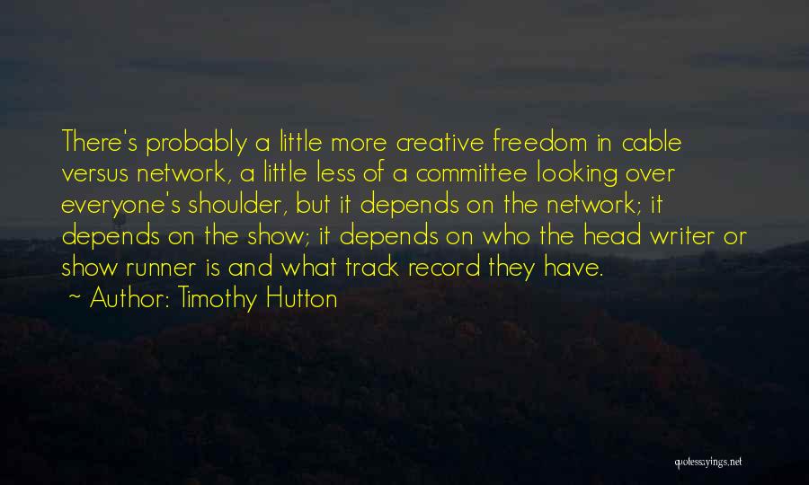 Simov Sara Quotes By Timothy Hutton