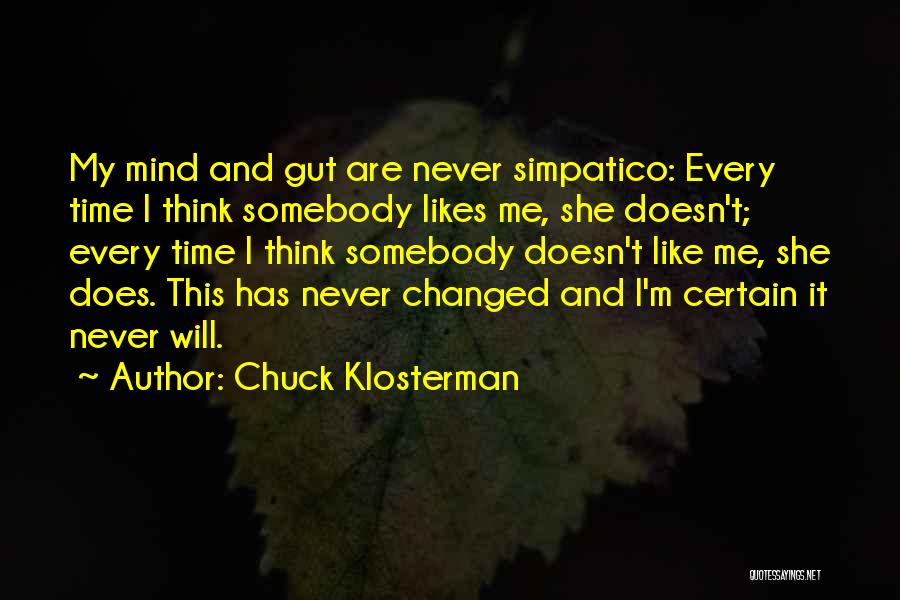 Simpatico Quotes By Chuck Klosterman