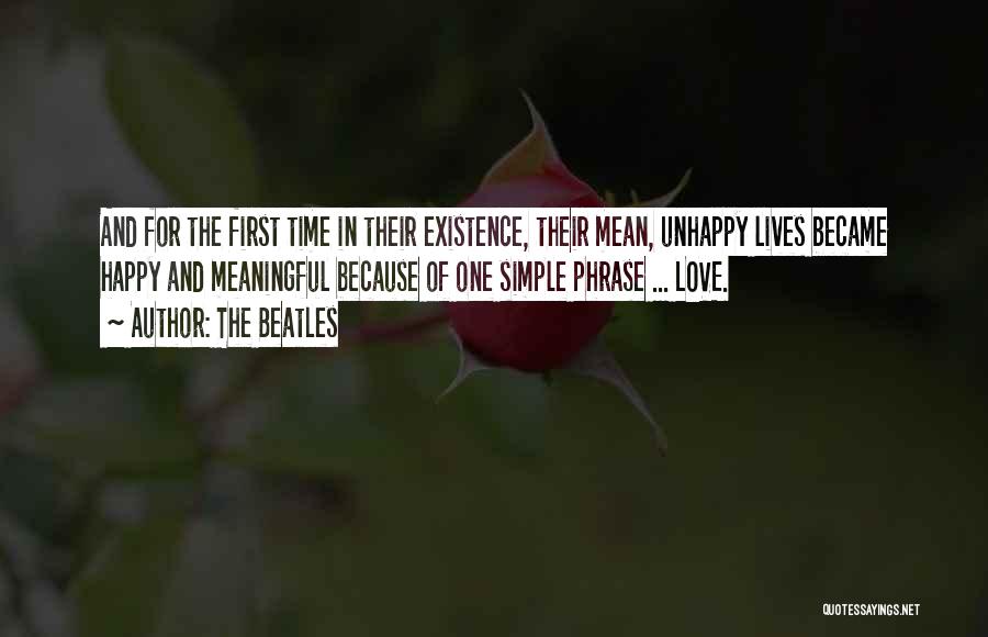 Simple And Meaningful Love Quotes By The Beatles