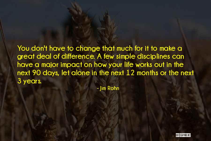 Simple And Motivational Quotes By Jim Rohn