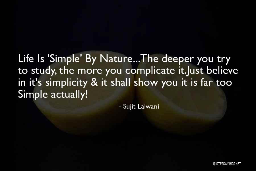 Simple And Motivational Quotes By Sujit Lalwani