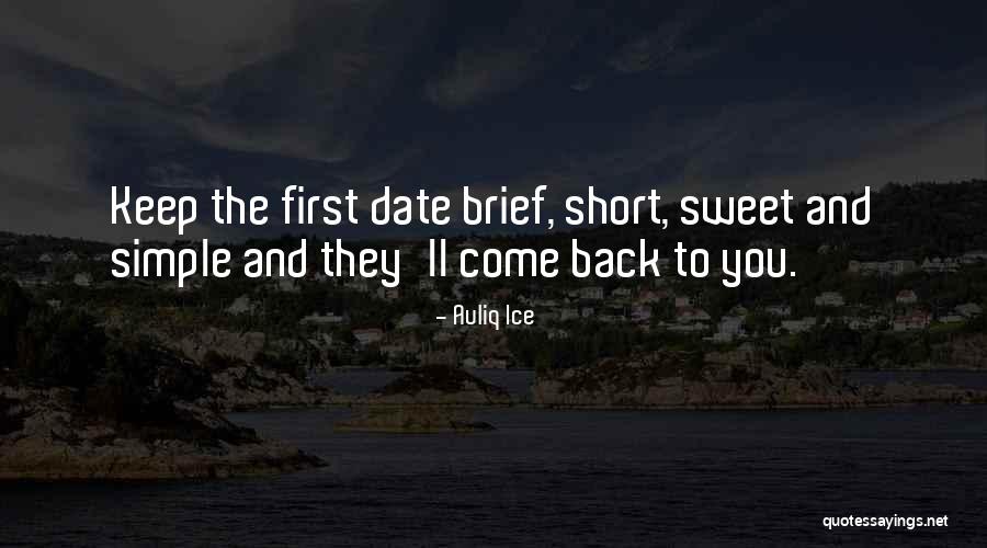 Simple And Sweet Short Quotes By Auliq Ice Simple And Sweet Short Quotes By Auliq Ice